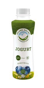 Sadni tekoči jogurt borovnica