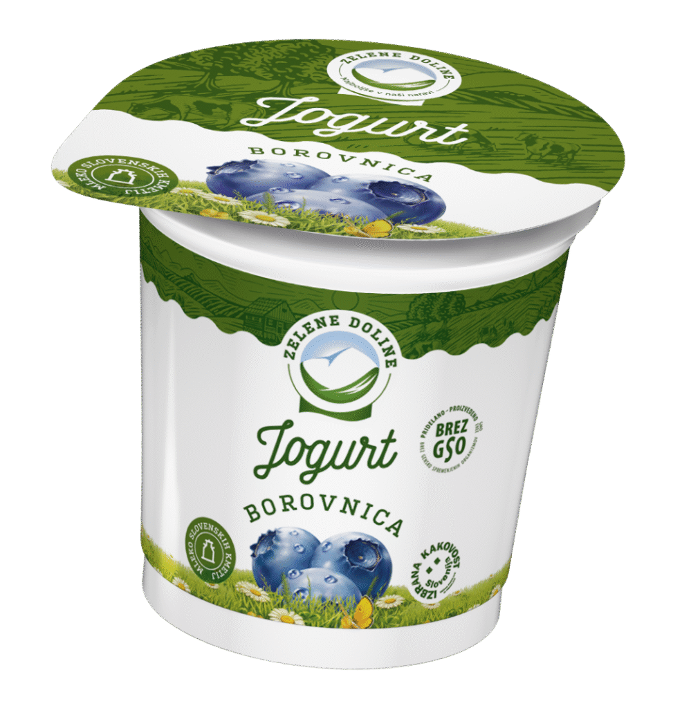 Sadni jogurt borovnica