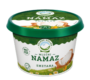 Mlečni namaz smetana zelene doline
