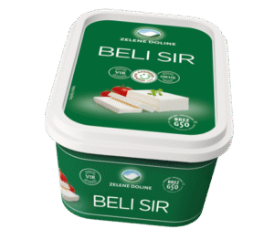 Beli sir Zelene Doline