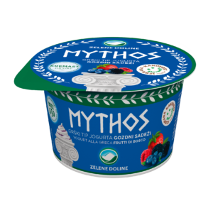 Mythos grški tip jogurta gozdni sadeži