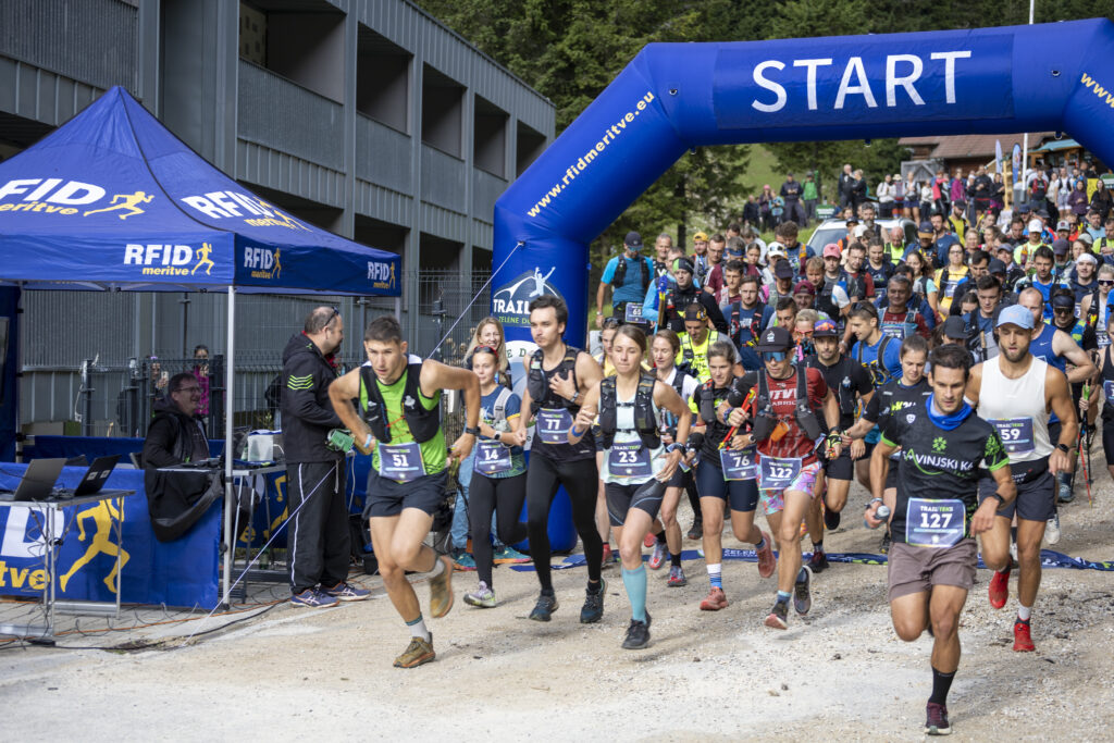 Trail tek Zelenih Dolin na Golteh
