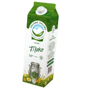 Sveže polno mleko 3,5 % m.m.