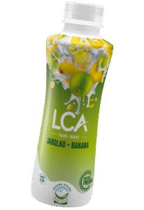 LCA tekoči jogurt jabolko in banana