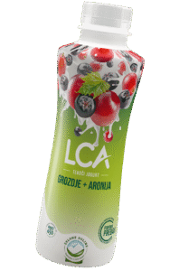 LCA tekoči jogurt grozdje in aronija