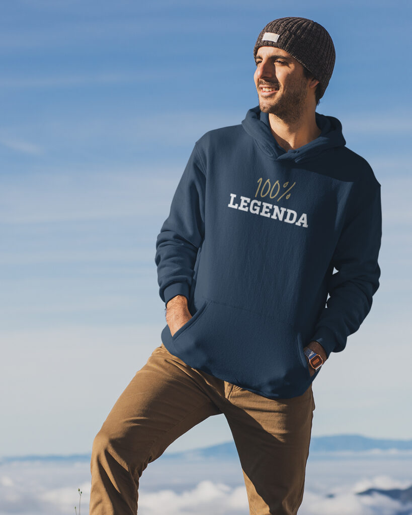 Moški hoodie legenda