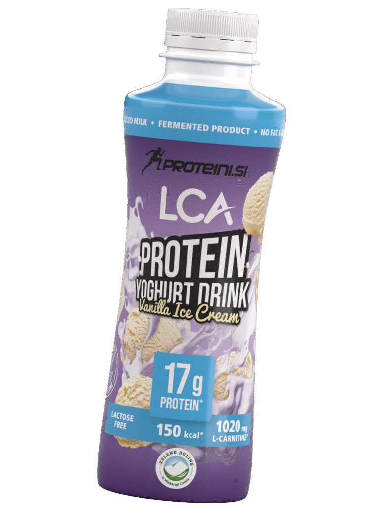 LCA PROTEINI.SI jogurtov proteinski napitek Vanilla Ice Cream