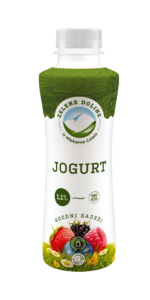 Tekoči jogurt gozdni sadeži